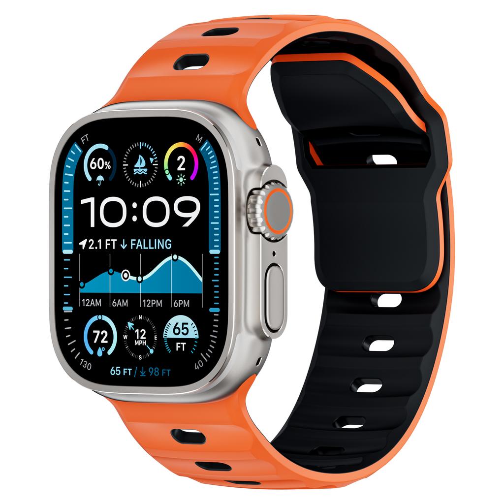 Band For Smart Watch Ultra 2 49mm 10 46mm 9 8 7 45mm Silicone Sport Soft Strap Bracelet Accessories for Watch Series SE 6 5 4 3 2 1 44mm 42mm