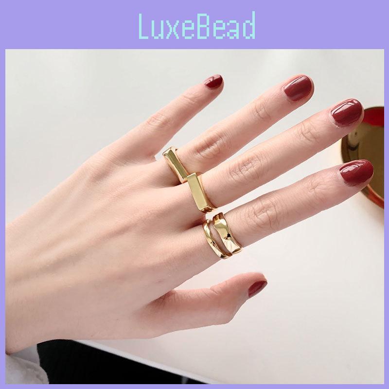 S925 Sterling Silver Minimalist Geometric Rectangle Open Ring For Women Elegant Fashion Jewelry