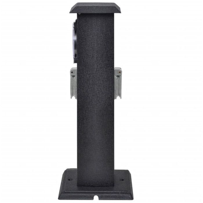 VidaXL Borne Jardin Électrique 2 Prises avec Minuterie Bloc Prises Extérieures 41234