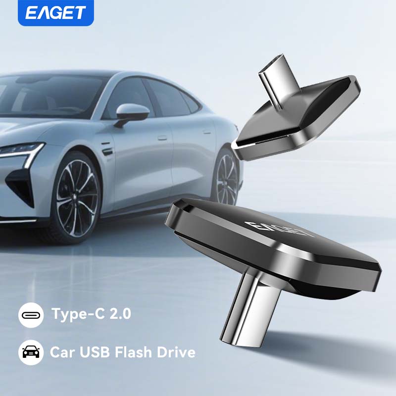 Compact Mini Car USB Type-c Flash Drive - USB Type-c with 8/16/32/64GB Options Lossless Music Support for 99% of Devices