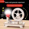 Zestaw naukowy generatora ręcznego DIY