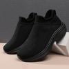 Sneakers Women's Summer Walking Casual Outdoor Women's Shoes Breathable and Lightweight Fly-woven Running Shoes New Socks Shoes