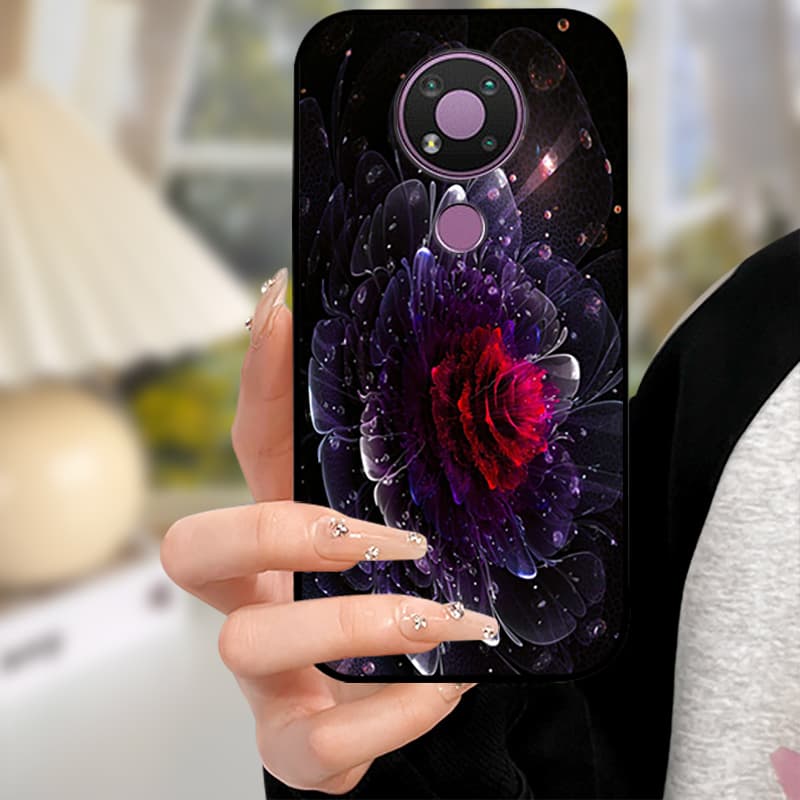 Capa For Nokia 5.4 Cases Black Silicon Soft TPU Phone Case For Nokia 5.4 5.1 7.1 Protective Camera Coque Nokia5.4 Back Shells