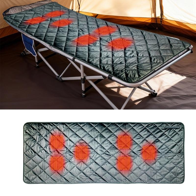 Elektrische Zeltheizungen Matten USB-betrieben Für Campingausflug Langlebigkeit Synthetische Faser mit intelligenten Thermostaten