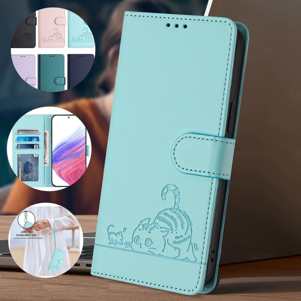 Geldbörse Magnetische Klappkartenfach Lederhülle Für Samsung Galaxy M06 M16 M05 M04 M35 M55 M62 M15 M34 M54 M14 M52 M53 M33 5G