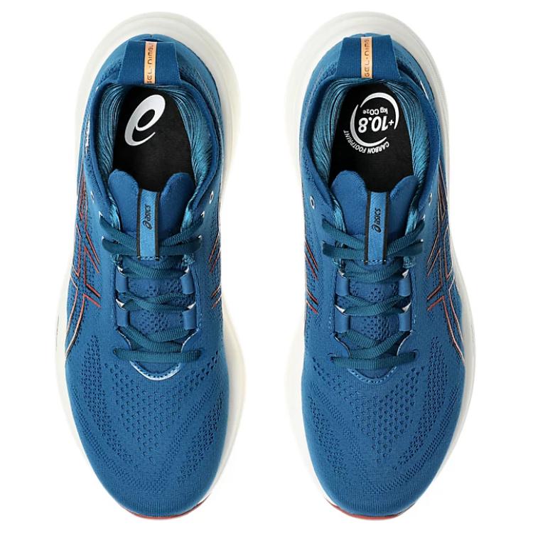 Asics Gel Nimbus 26 Rich Navy Faded Orange Sneakers 1011B794-404