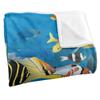Royce McClure Day Dive Silky Tropical Fish Supersoft Blanket