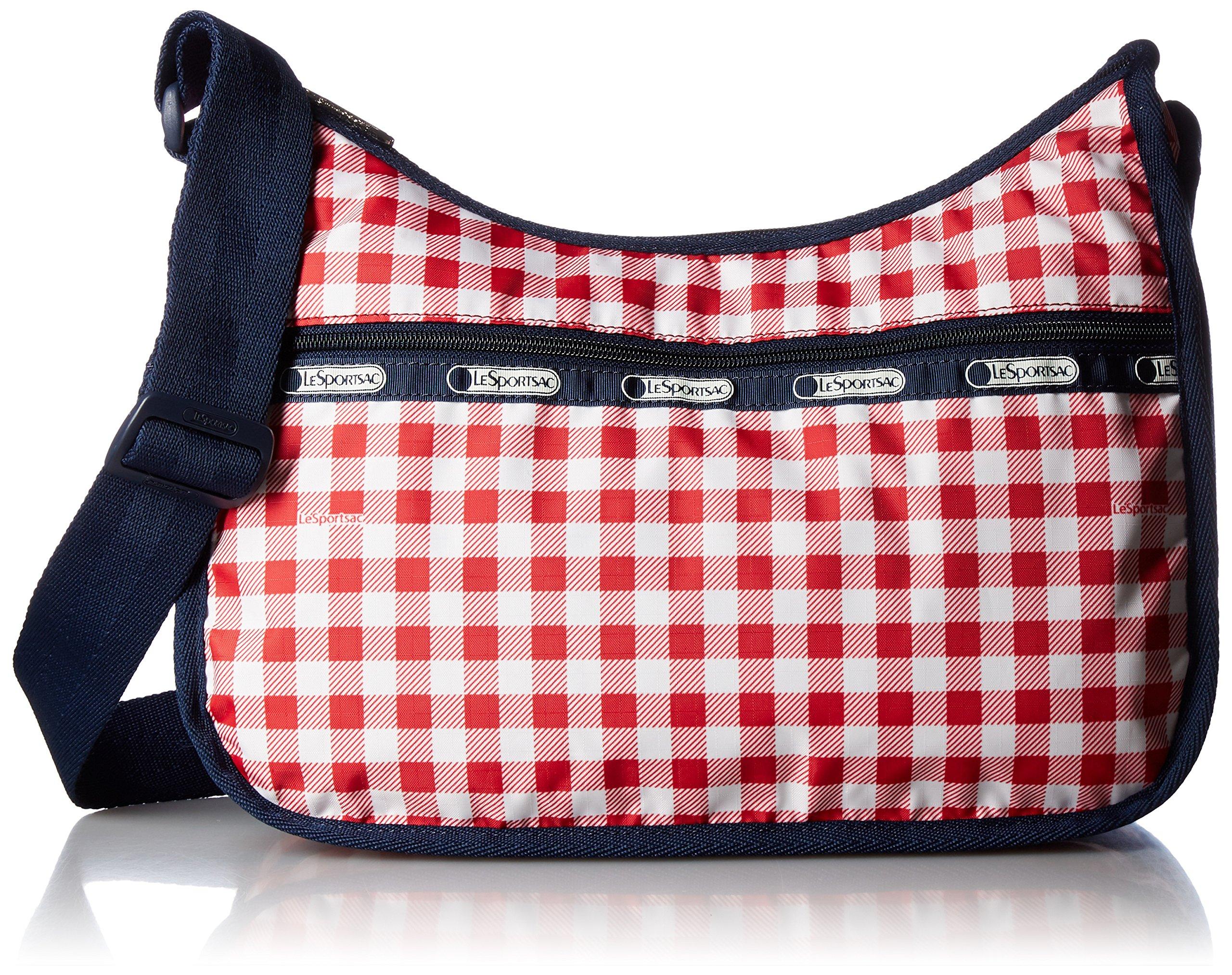 

Сумка через плечо Classic Hobo Lightweight GINGHAM CLASSIC RED [LeSportsac] Женская [Товар]