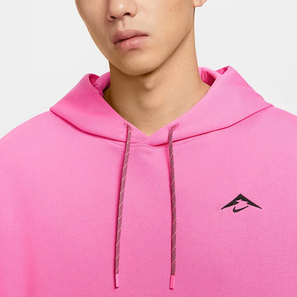 Nike Dri-Fit Long Sleeve Hooded Pullover Pink HJ3571-684