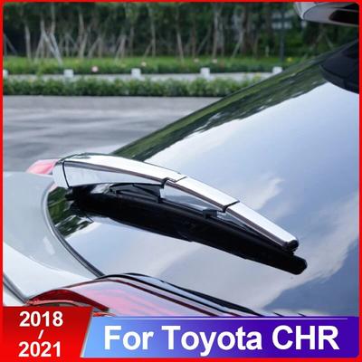ABS Car Rear Wiper Trim Cover Window Wiper Stickers For Toyota C-HR CHR 2016 2017 2018    Car Styling Accessories