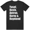 Yusef Kevin Antron Korey And Raymond Santana Central Park Five T Shirt