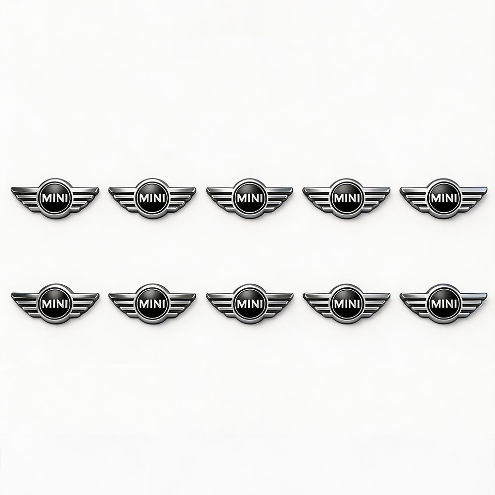 14/18/22MM Car Styling Remote Key Emblem Sticker Accessories For Mini Cooper JCW Works R50 R52 R53 R55 R56 R57 R58 R59 R60 R61 F G2