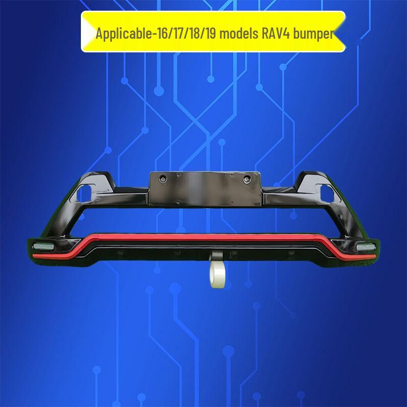 RAV4 2016-2019 Front & Rear Bumper Guard Decorative Accessories