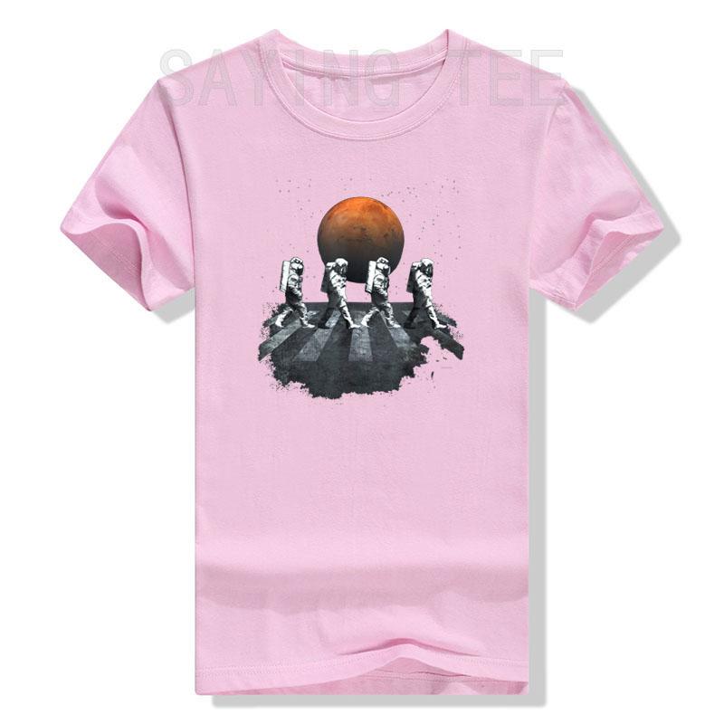 Astronauti Při Chůzi Ve Vesmíru Obsazují Mars Tričko Vtipné Astronaut Astronom Vědci Grafické Tričko Topy Milovník Vesmíru Oblečení