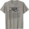 Rigo Definition Noun Funny Men's Graphic Tee Soft Cotton Short Sleeve T-Shirt Casual Street Wear