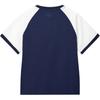 Li-Ning Sport Lifestyle Series Letter Round Neck Color Block Short Sleeve T-Shirt Women tops AHSW606-2
