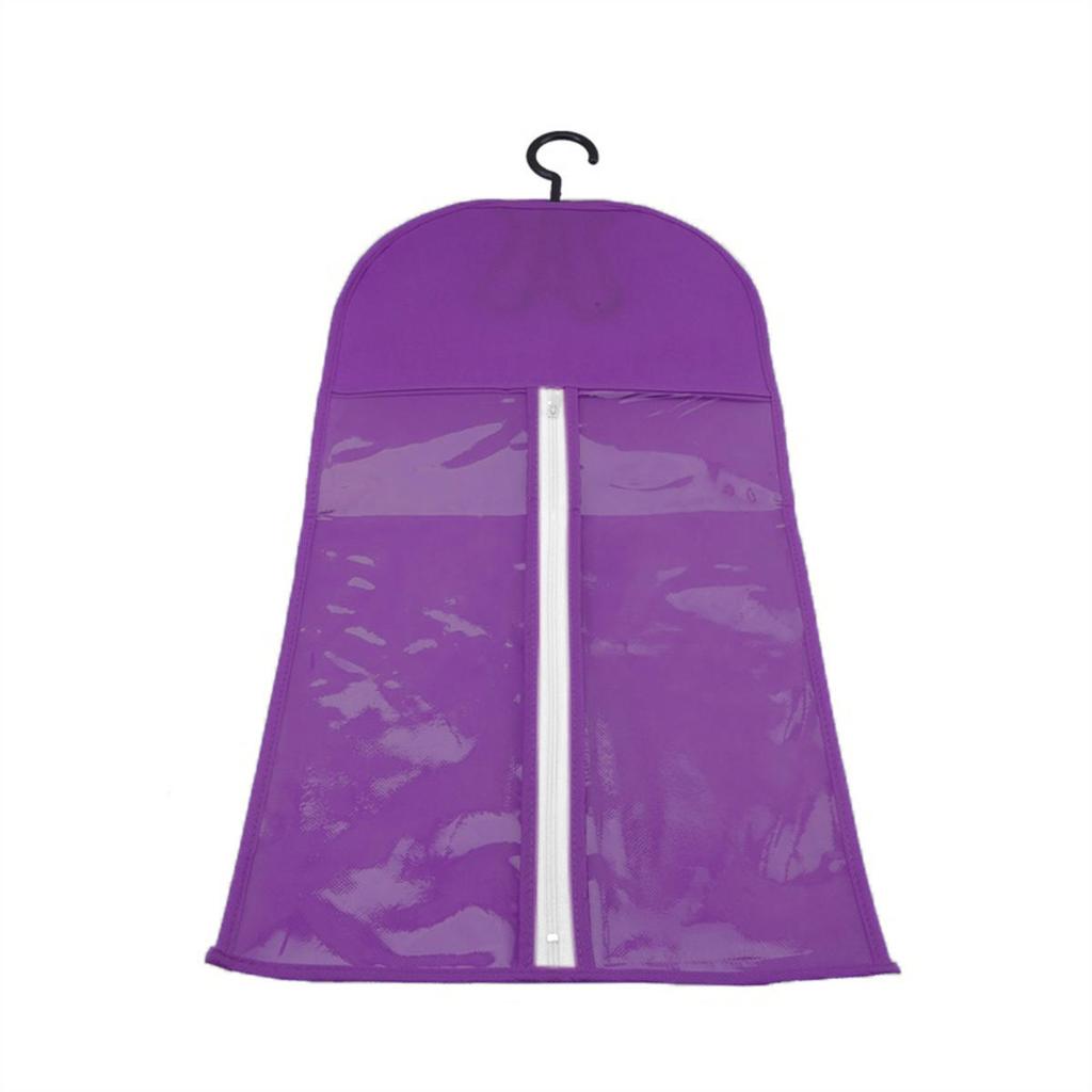 Long Wig Storage Bag Holder Case Hair Extensions Storage Bag with Hanger for Wig Hair Extension Storage Pouch with Hanger