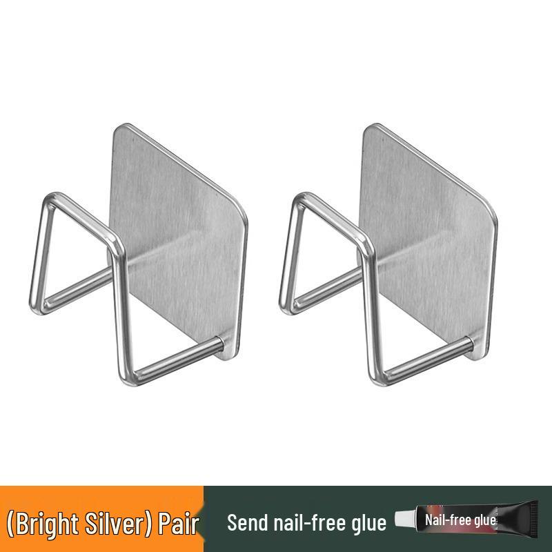 Punch-Free Wall-Mounted Pot Lid & Cutting Board Storage Rack