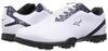 Mizuno Wide Style Light Golf Shoes, Men's, White/Navy, Size 27.0 Cm, 4E