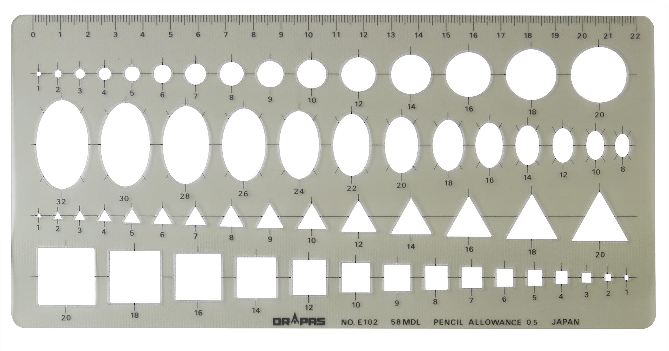 

Drapas Template General A (Large) 31-102 E-102
