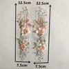 Three-Dimensional Flower Imitation Pearl Lace Mesh Lace Collar Pair Flower Diy Embroidery Decorative Clothes Decal Accessories