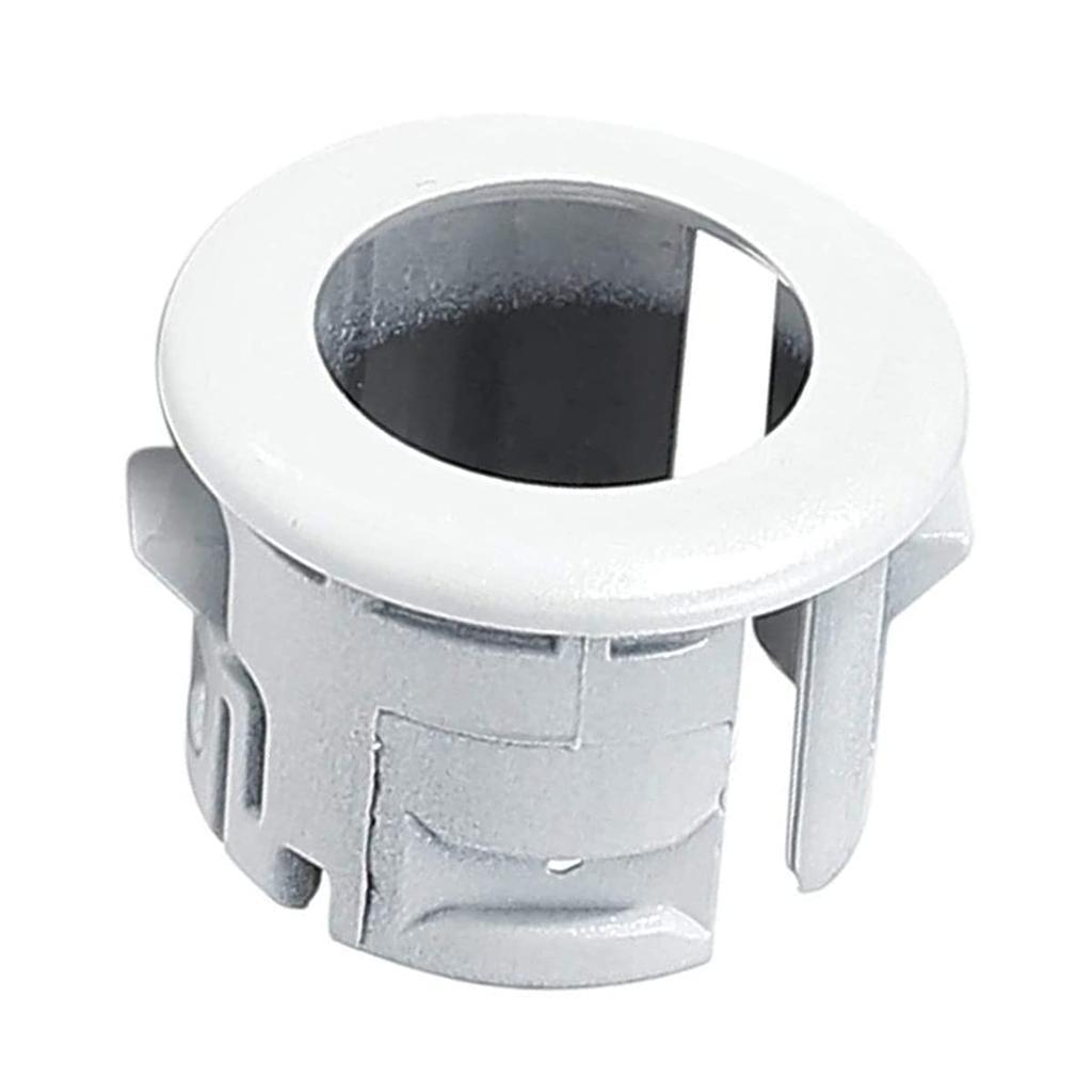 Jufjsfy 2pcs Car Bumper Parking Assist Sensor Retainer Holder Bracket for 89348-33010 4Runner ES350 250H White