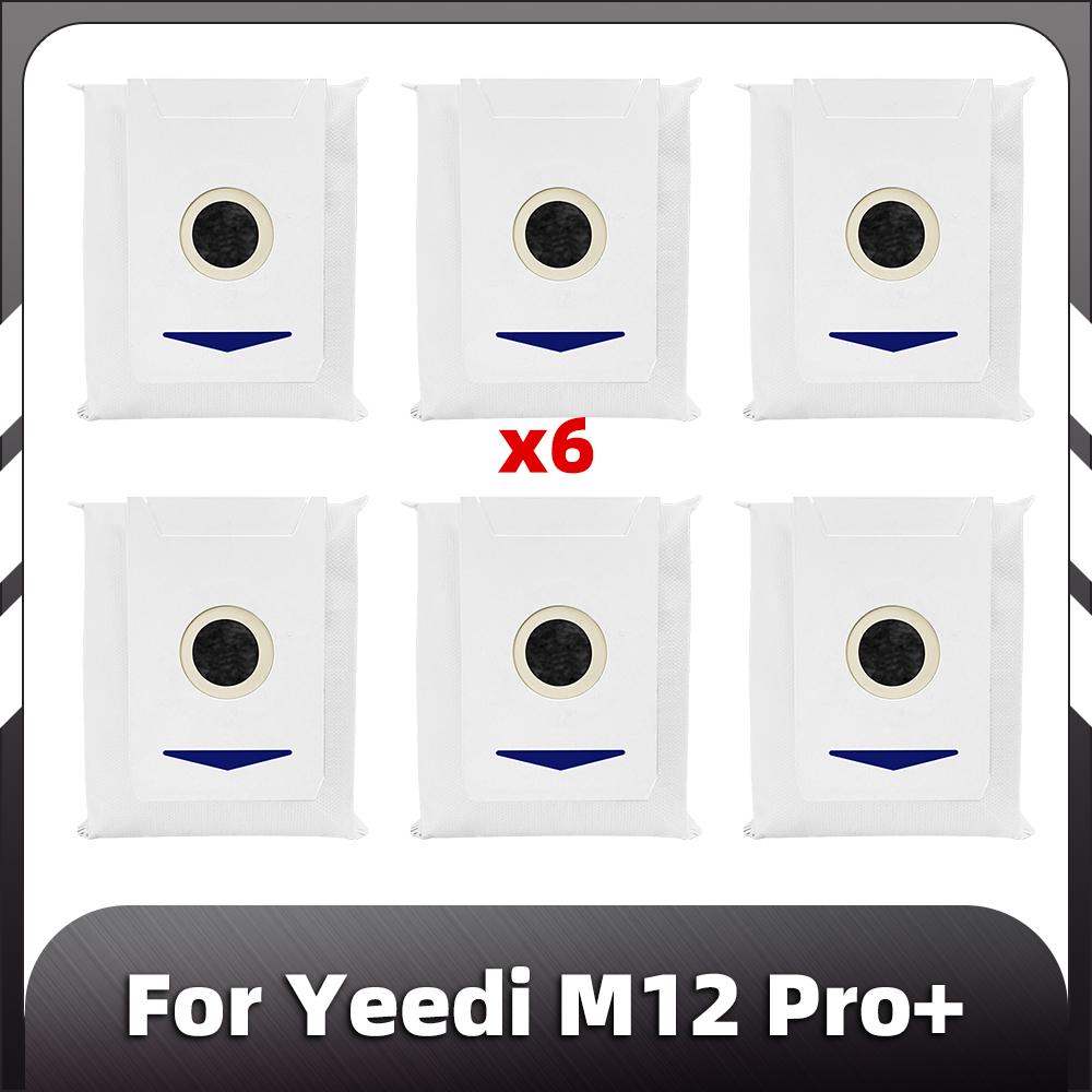 Compatibil pentru Ecovacs T30 Pro / T30 Pro Omni / Yeedi M12 Pro+ Perie Principală Perie Laterală Filtru HEPA Lavete Mop Saci de Praf Piese de Schimb