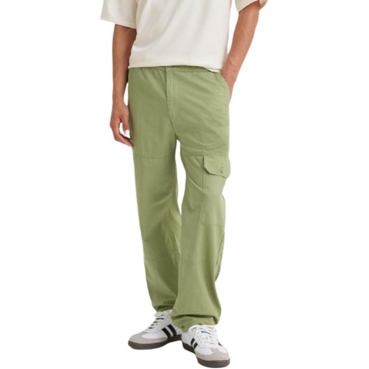 Levi's Cargo Pants Men's Pea Green Moderate A5754-0003