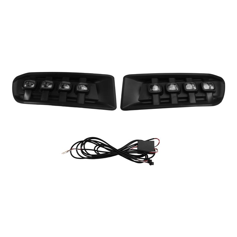 LED Daytime Running Light Daytime Running Light For Toyota Prado Daytime Running Light Turn Signal-A87Q