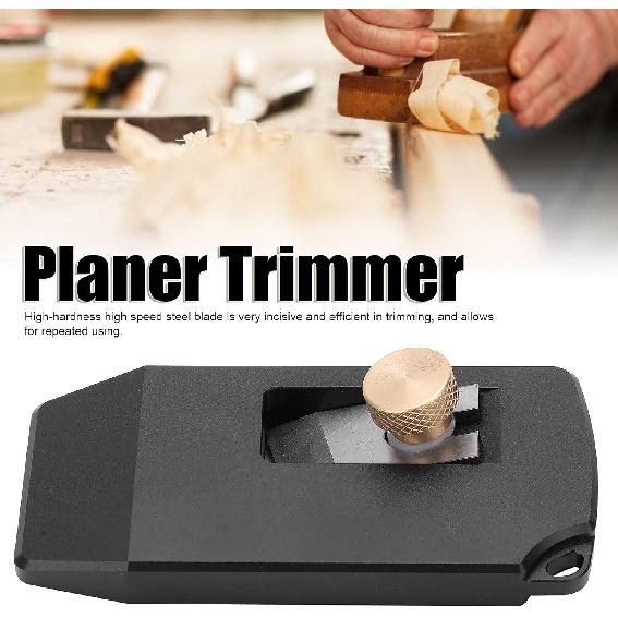 Banding Planer Manual Wood Trimming Woodworking Tools Banding Machine Woodworking Trimmer for PVC ABS Melamine Veneer High Carbon Steel Sealing