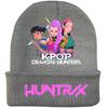Peripheral Knitted Hat Curled Wool Hat Printed Doudou Hat Outdoor Cold Hat Adult