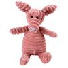 Durable Dog Chew Toys for Aggressive Chewers Large Dogs Interactive Squeaky Plush Monkey Pig Puppy Teething Molar Cleaning