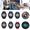 New TPU Sports Watch Simple Night Glow Electronic Watch Large Screen Multifunction Wristwatches Men