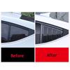 Side Vent Rear Window Quarter Louver Cover Trim Panel Fit For Hyundai Elantra 2017- Car Accessories