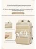 Women's Large Capacity Business Backpack with Wet & Dry Compartments, Ideal for College and Short Trips