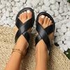Fashion Women Shoes Sandals Summer Party Walking Shoes Comfortable Women Shoe Wedge Shoes Woman Outdoor Sandal Women Footwear Female