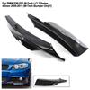 Gloss Black Front Bumper Side Splitter For BMW 3 Series E90 M-Tech LCI 2009-2012