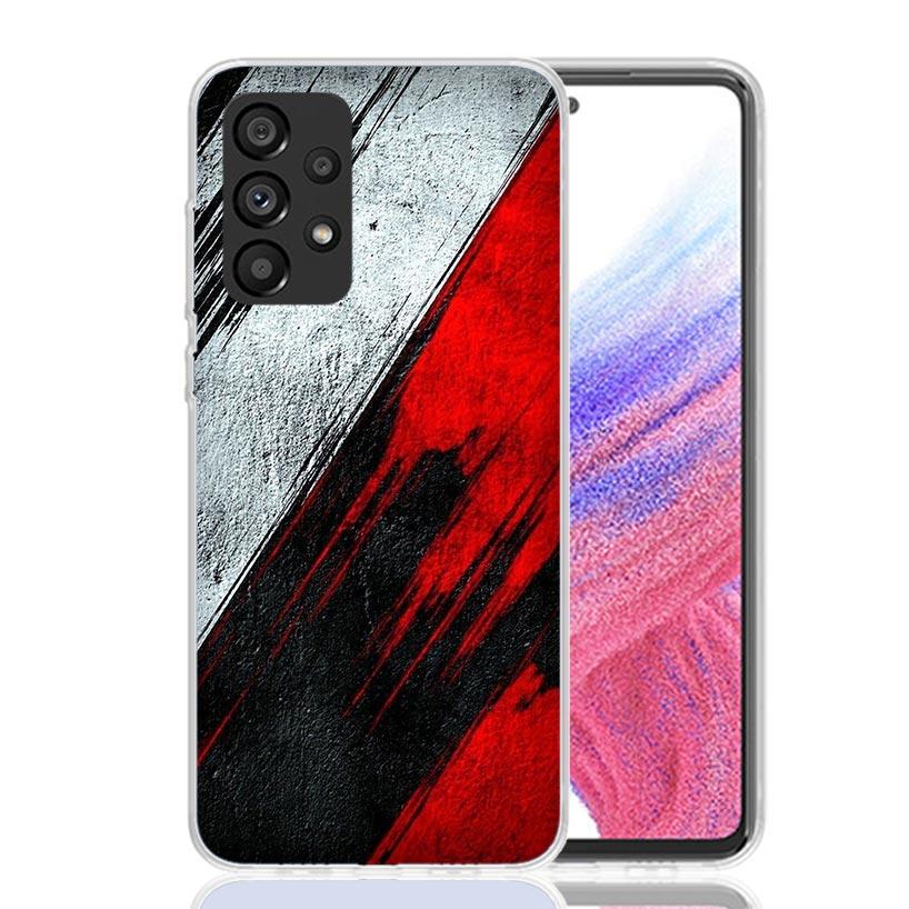 Poland Flag Phone Case For Samsung Galaxy A17 A16 A14 A15 A13 A57 A56 A54 A55 A53 A37 A36 A34 A35 A33 A26 A24 A25 A23 Galaxy A17