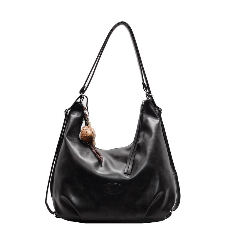 Niche Fashionable Retro Premium Texture Shoulder Tote Bag Women's Commuting Versatile Multi-back Backpack