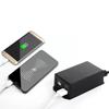 Car Motorcycle USB Hub Charging Station For Phone DC Converter With Battery Clip 4 USB Ports Power Adapter Charger 12V 24V E3V2