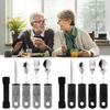 Disabled Cutlery Weighted Feeding Dinnerwares Elderly Adaptive Spoon Fork Tableware Eating Parkinsons Dinnerware Kitchen Tools