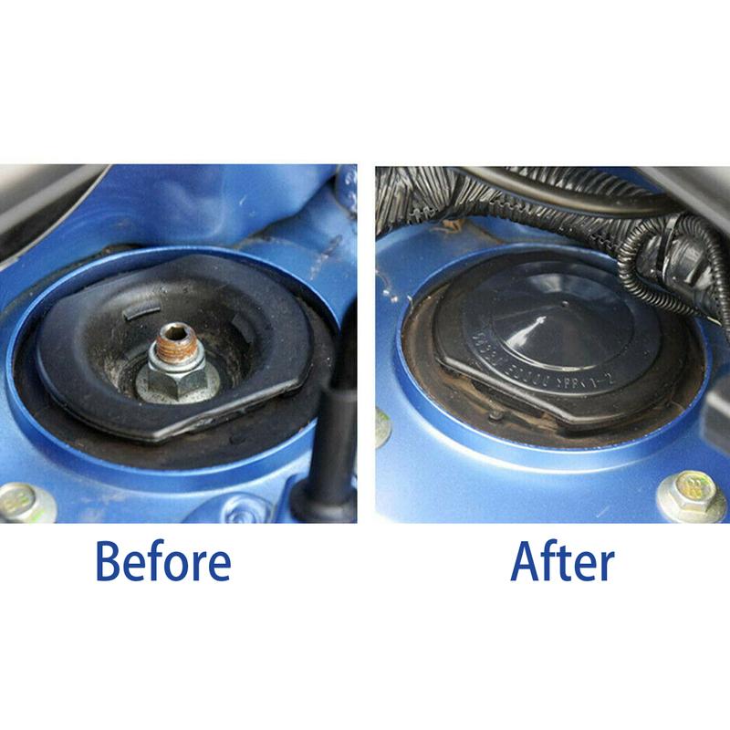 2pcs Front Top Suspension Strut Mount Cover Cap Plastic Fit for Nissan Leaf ZE0 Juke F15 Cube Z12 2011 2012 2013 2014 54330ED000