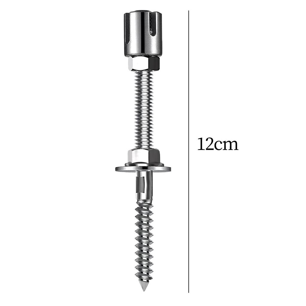 10 Pieces Trellis Crosshead Hubs Climbing Plants Kit Stainless Supports Expansion Anchors