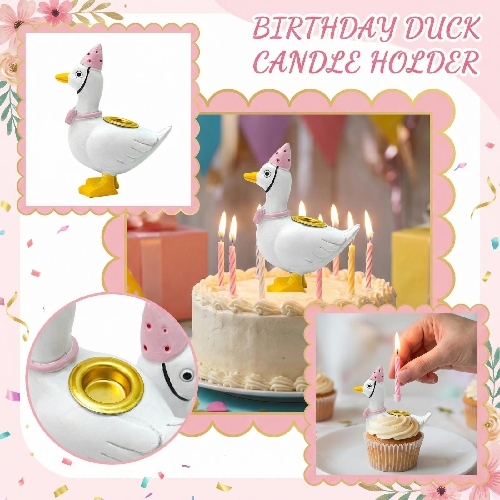 

Cake Candle Holder, Birthday Party Supplies, Cute Decorating Stand, Candlestick, Suitable For Celebrations.Candle Hole Diameter: 1.2cm/0.4in One Size