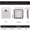 High Efficiency Air Ventilation Filter Panel ABS Cabinet White Fanless for Server Room Ventilation System