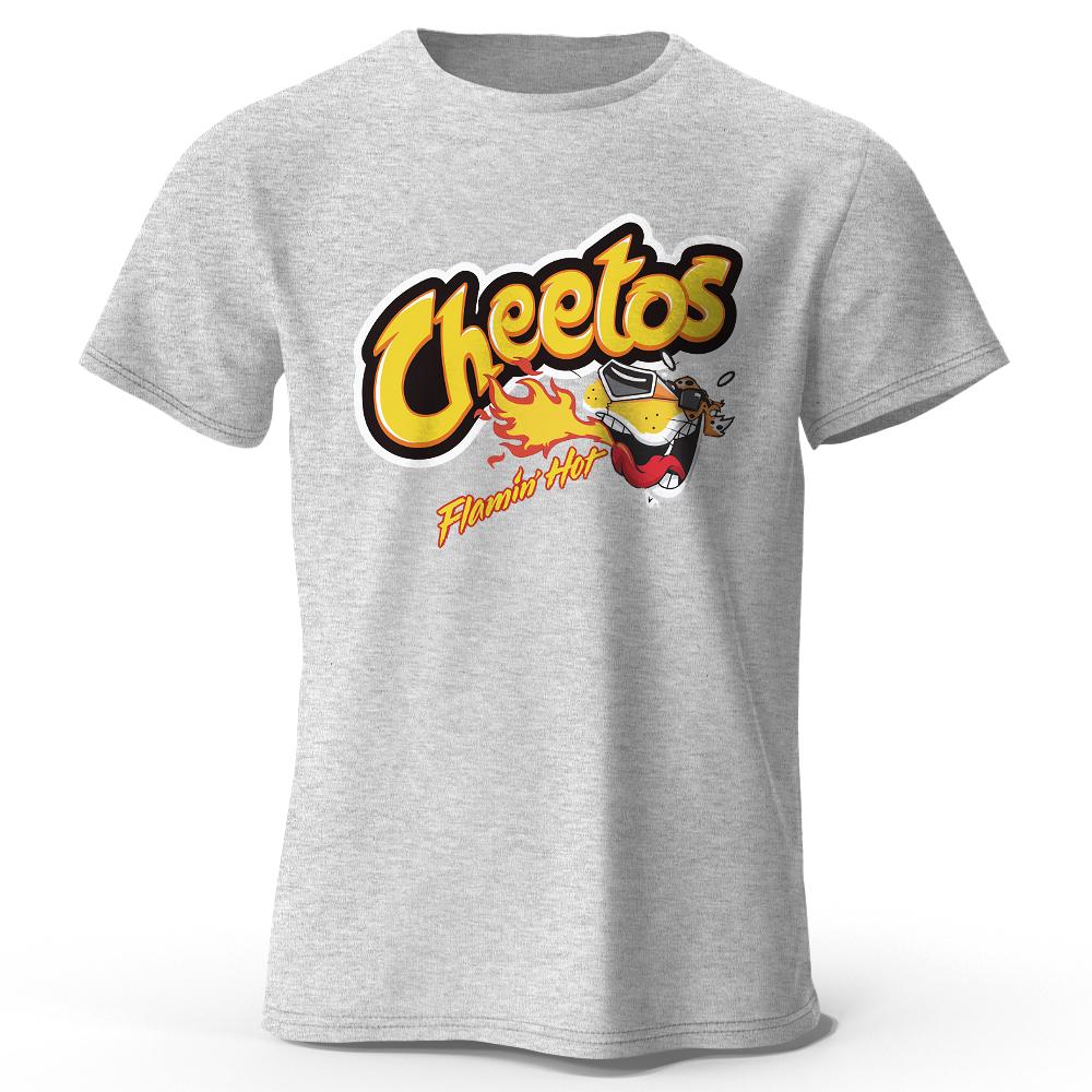 Men's Cartoon Printed T-Shirt 100% Cotton Oversized Classic Funny Graphic Tees for Men Women Summer Tops
