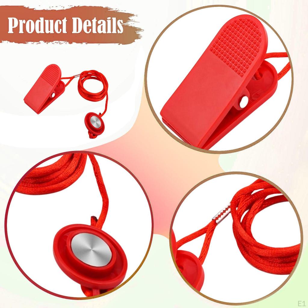 Treadmill Safety Key Clip Cardio Training Device Emergency Stop Universal