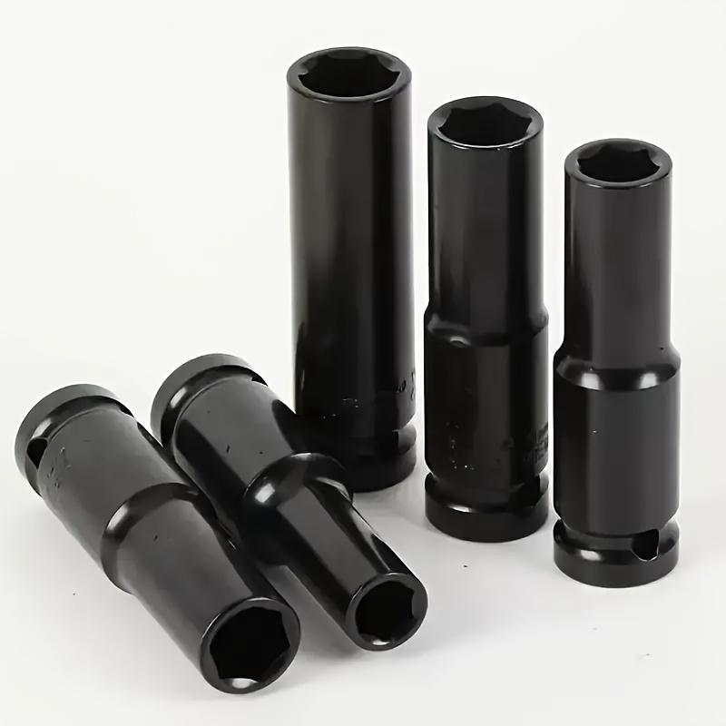 20pcs 8-32mm Electric Wrench Socket Head Extension Complete Set Of Air Cannon Socket, Hexagonal Hand Electric Drill