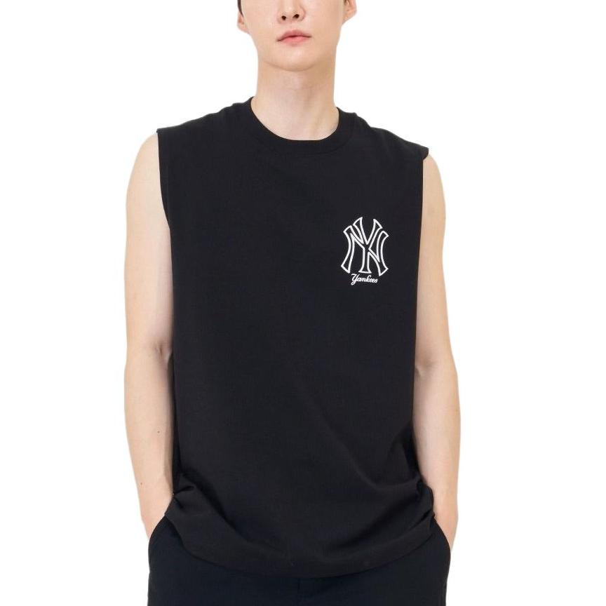 MLB SS24 Tank Tops Unisex Black 3ATKB0343-50BKS