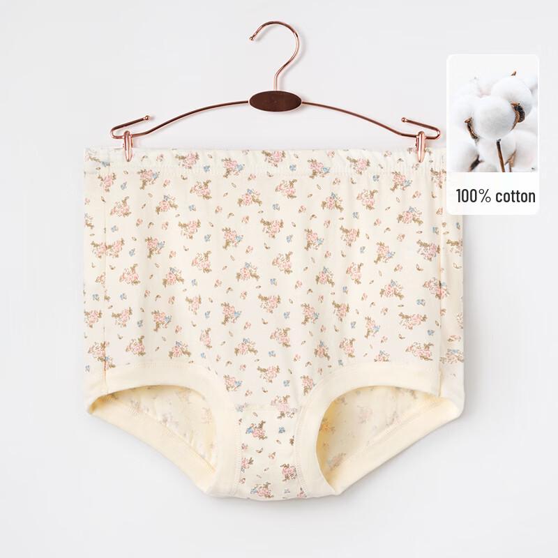 Women's Floral Cotton Antibacterial Briefs